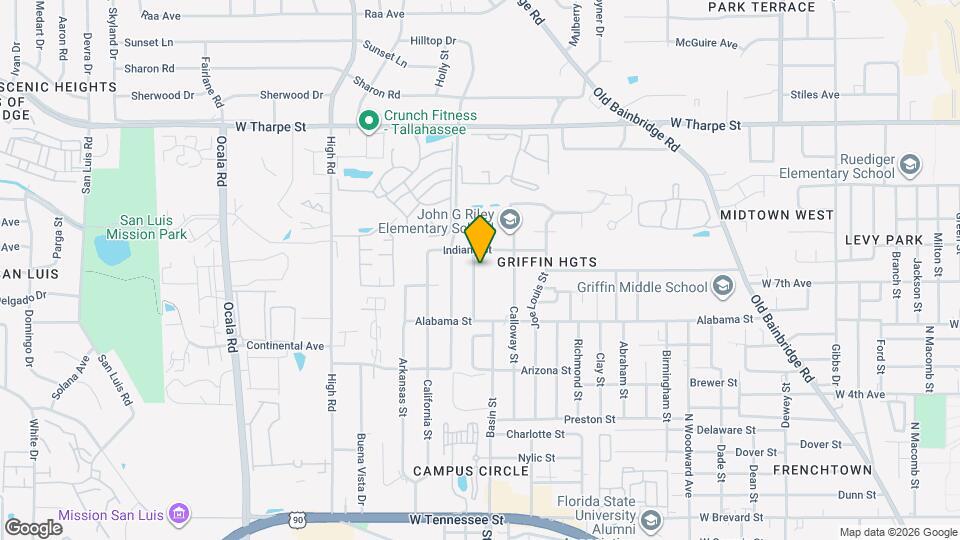 1427 Connecticut St Map and Location Details