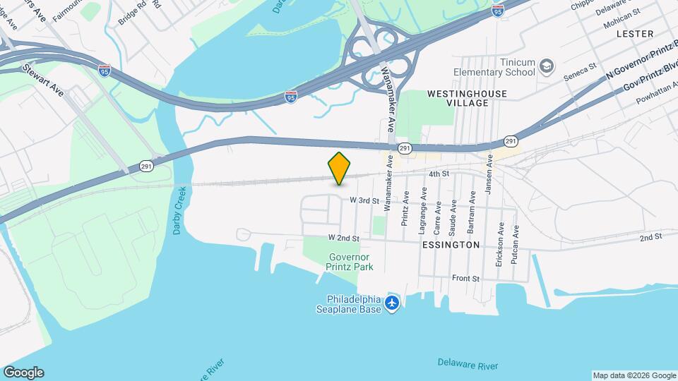 303 Corinthian Ave Map and Location Details