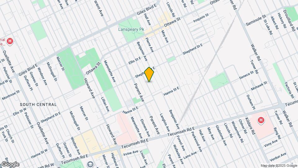 1542 Langlois Ave Map and Location Details