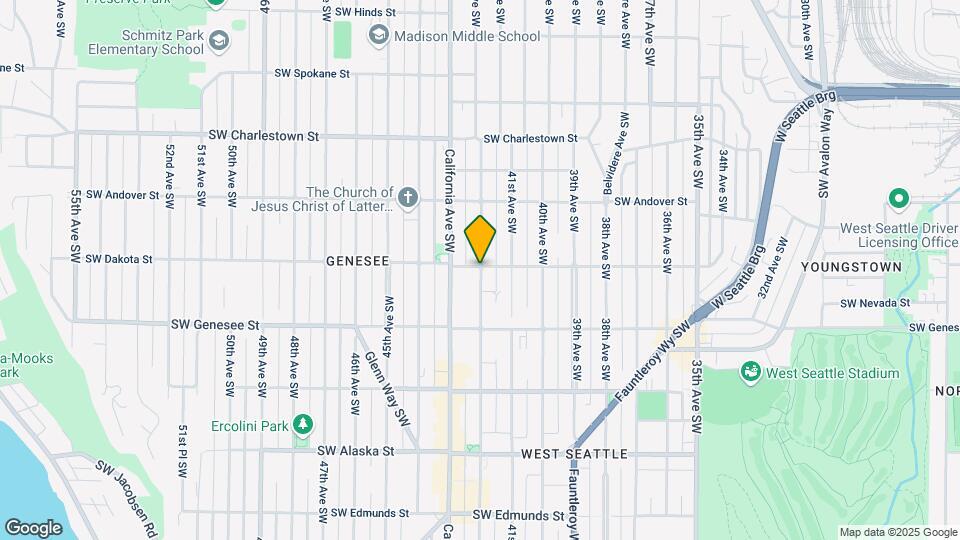 4107 42nd Ave SW Mapa y Detalles de la Ubicación