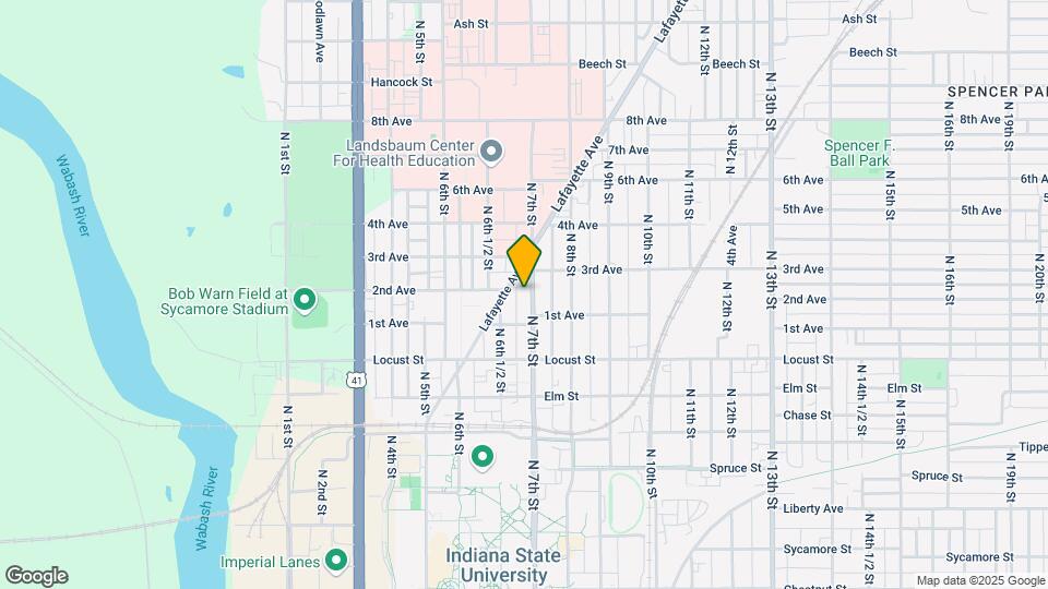 1034 N 7th St Mapa y Detalles de la Ubicación