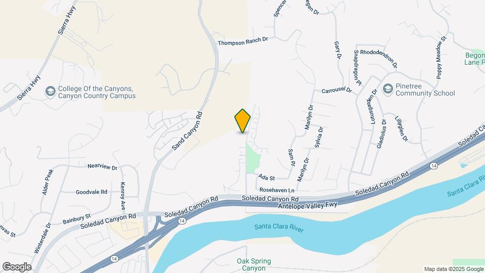 29009 Oak Spring Canyon Rd Map and Location Details