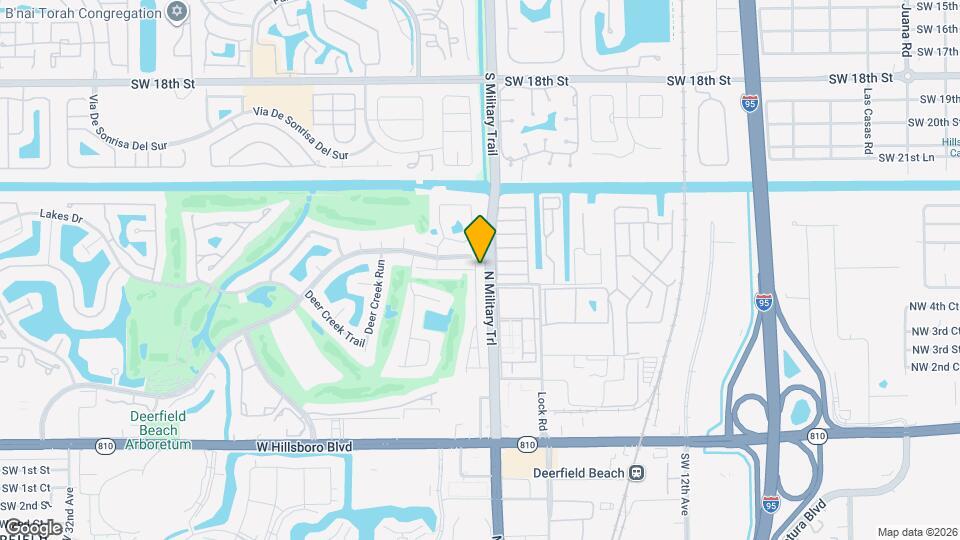 552 Deer Creek Wildwood Ln E Map and Location Details
