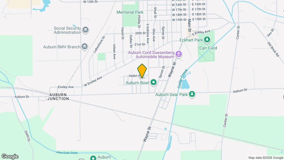 1804 Phillip St Map and Location Details