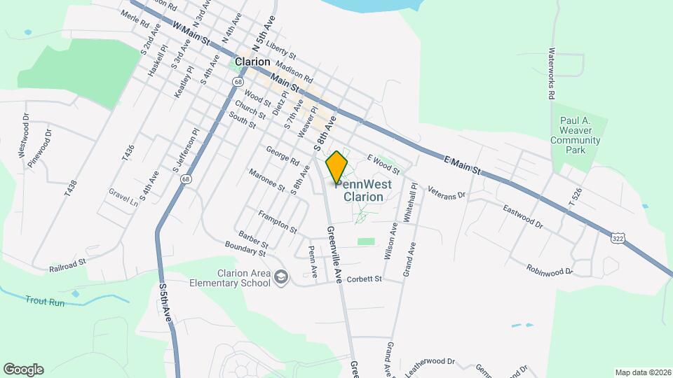 Clarion University Foundation Housing Apartments Clarion, PA