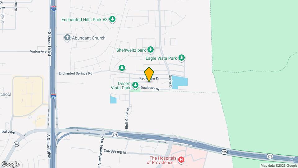 7508 Wolf Creek Dr Map and Location Details