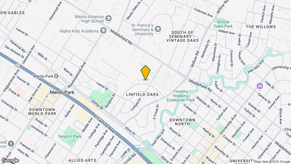 312 Waverley St Mapa y Detalles de la Ubicación