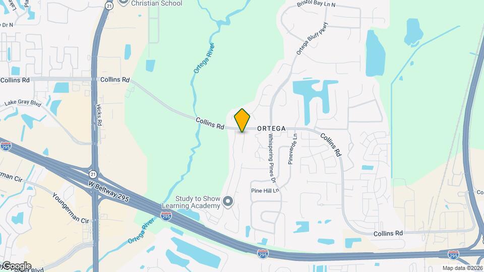 8218 Halls Hammock Ct Map and Location Details