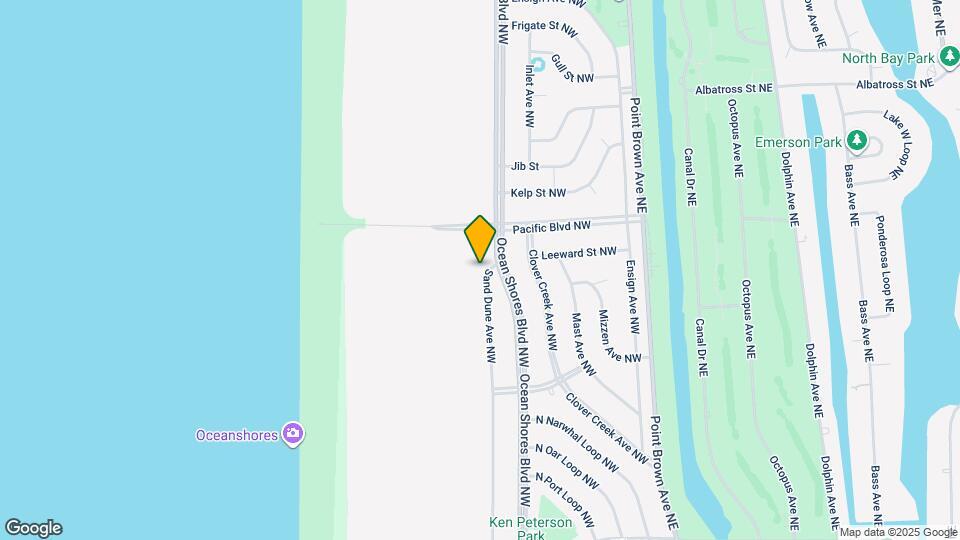 373 Sand Dune Ave NW Map and Location Details