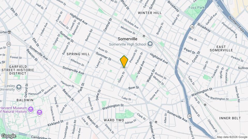 48 Quincy St, Unit 3 Mapa y Detalles de la Ubicación