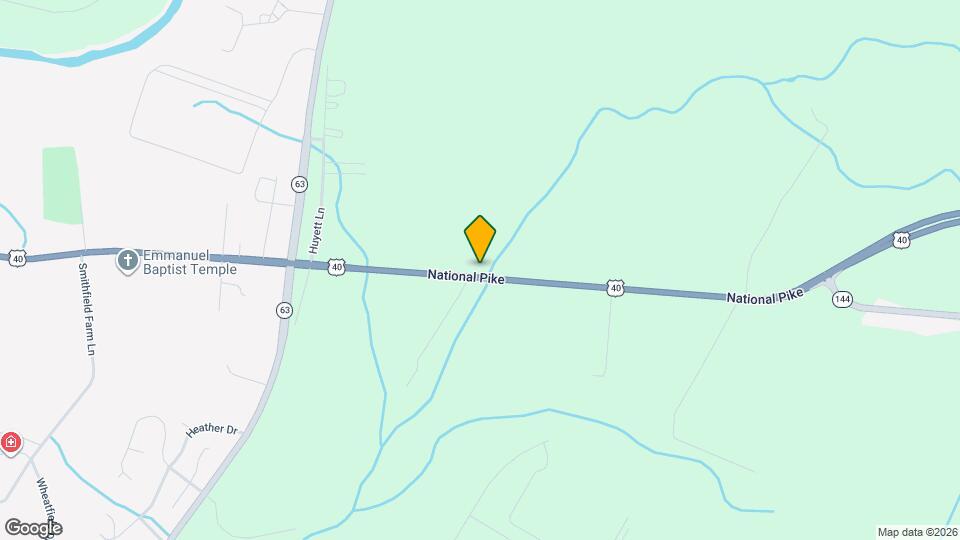 16704 National Pike Map and Location Details