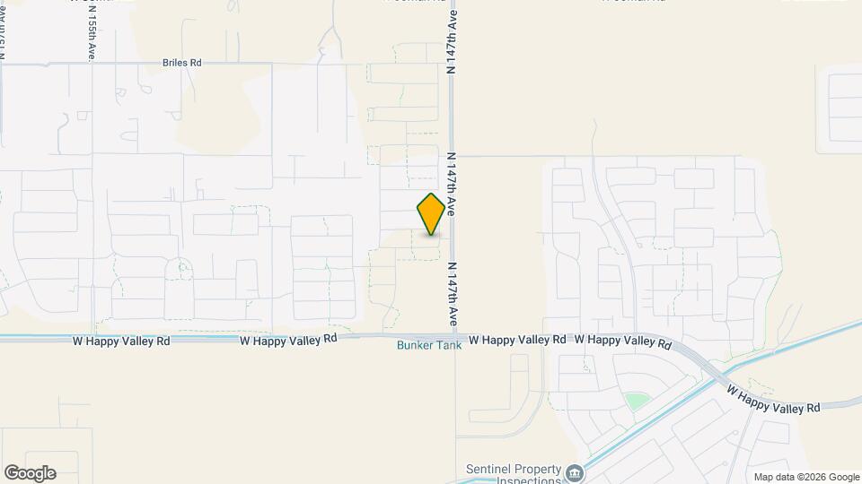 14752 W Smoketree Dr Map and Location Details