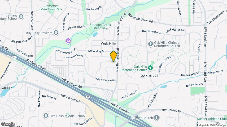 15888 NW Lyndel Ln Map and Location Details