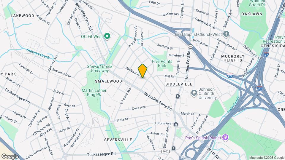 2213 Roslyn Ave Map and Location Details