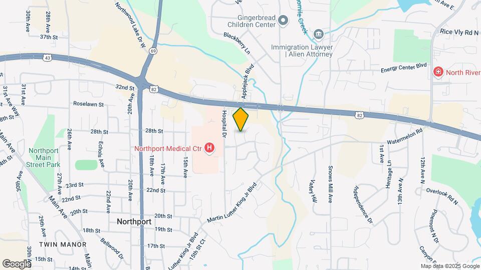 2828 Robinwood Ln Map and Location Details
