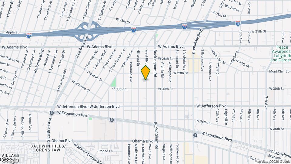 2937 West Blvd, Unit 2937 1/2 Map and Location Details