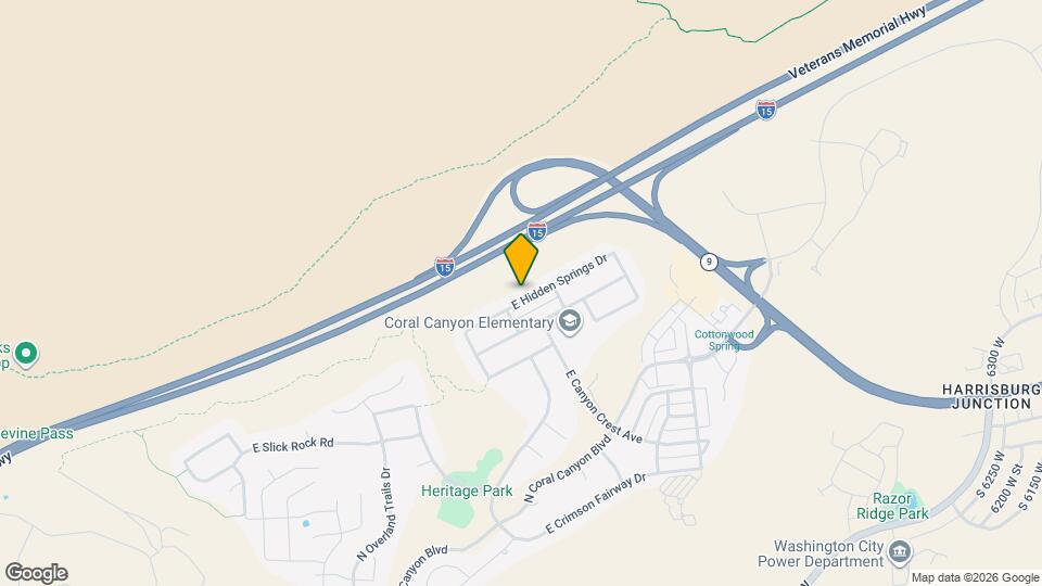 3373 E Hidden Springs Dr Map and Location Details