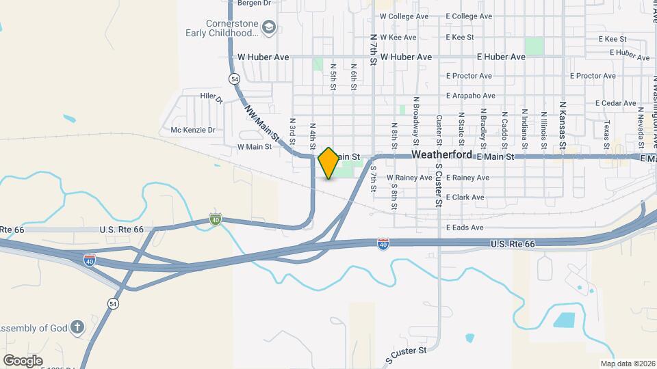 602 W Rainey Ave Map and Location Details