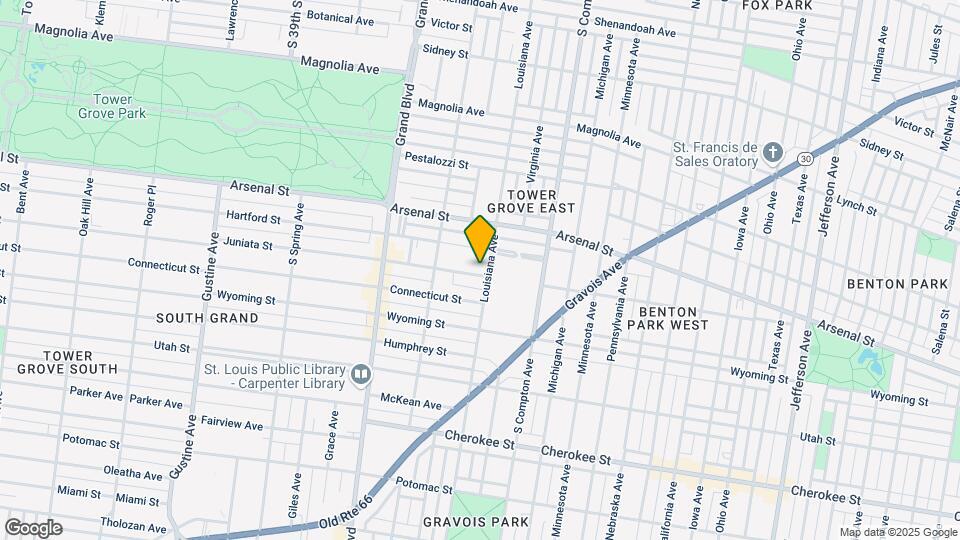 3409 Juniata St - A Map and Location Details