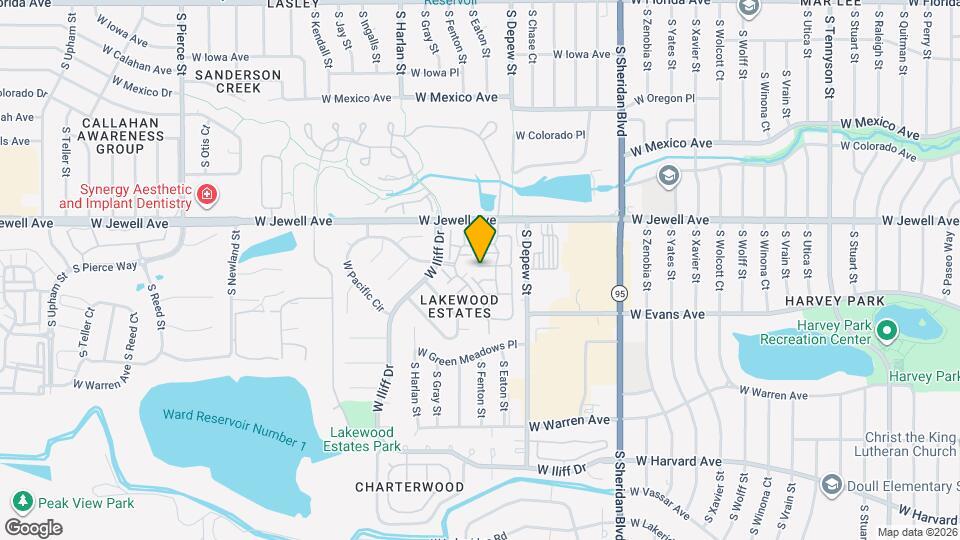 5714 W Atlantic Pl Map and Location Details