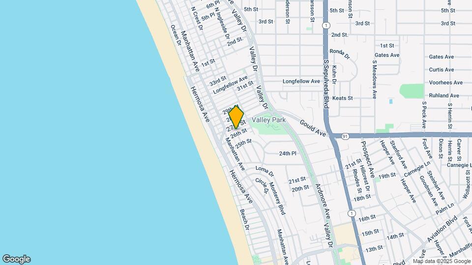 245 26th St, Unit Beach Retreat Map and Location Details