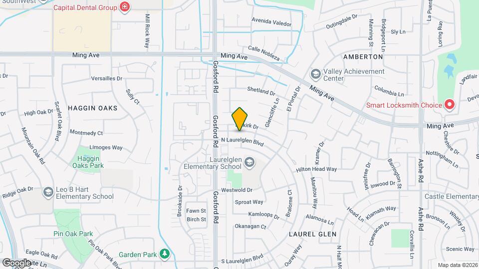 7900 N Laurelglen Blvd Map and Location Details