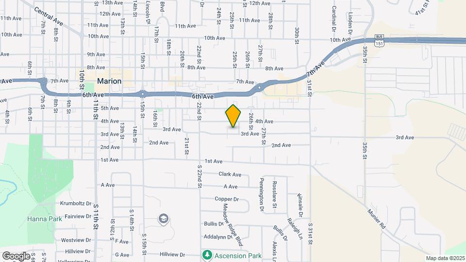 2450 3rd Ave Map and Location Details