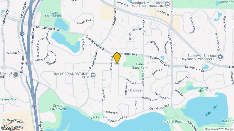 14920 Oakland Ave Map and Location Details