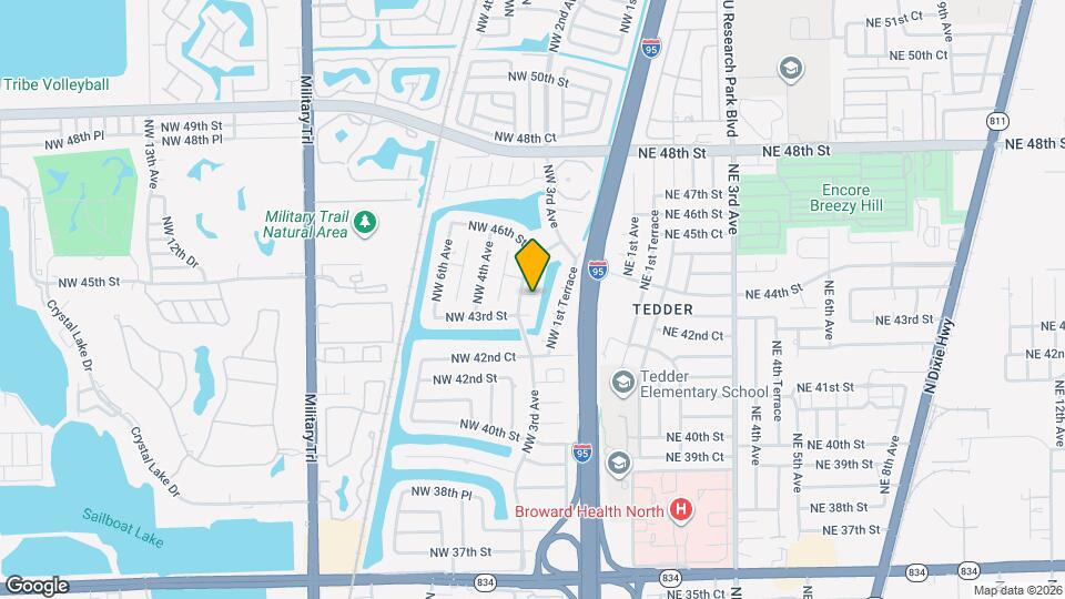 220 NW 43rd Ct Map and Location Details