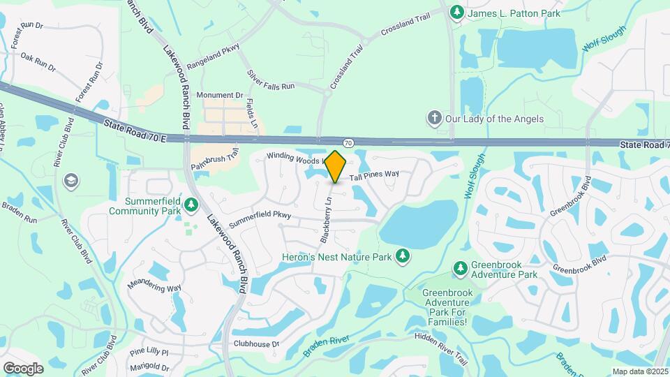 12301 Mosswood Pl Map and Location Details