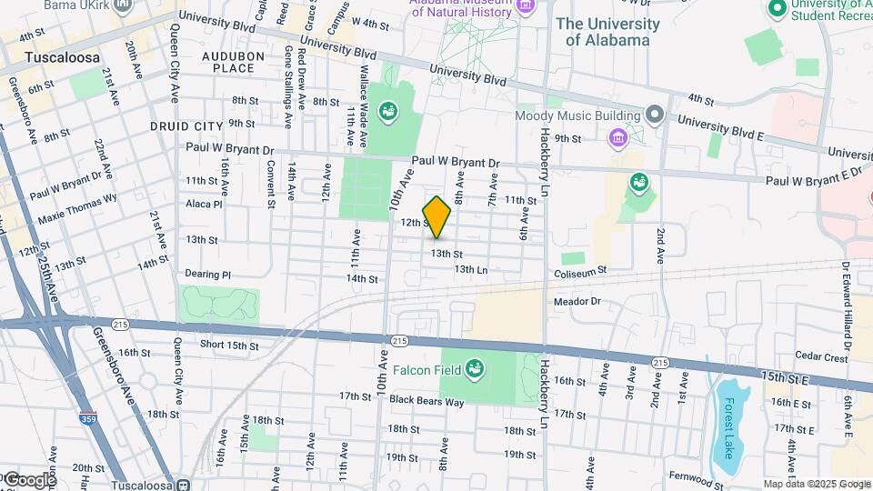 818 13th St Map and Location Details