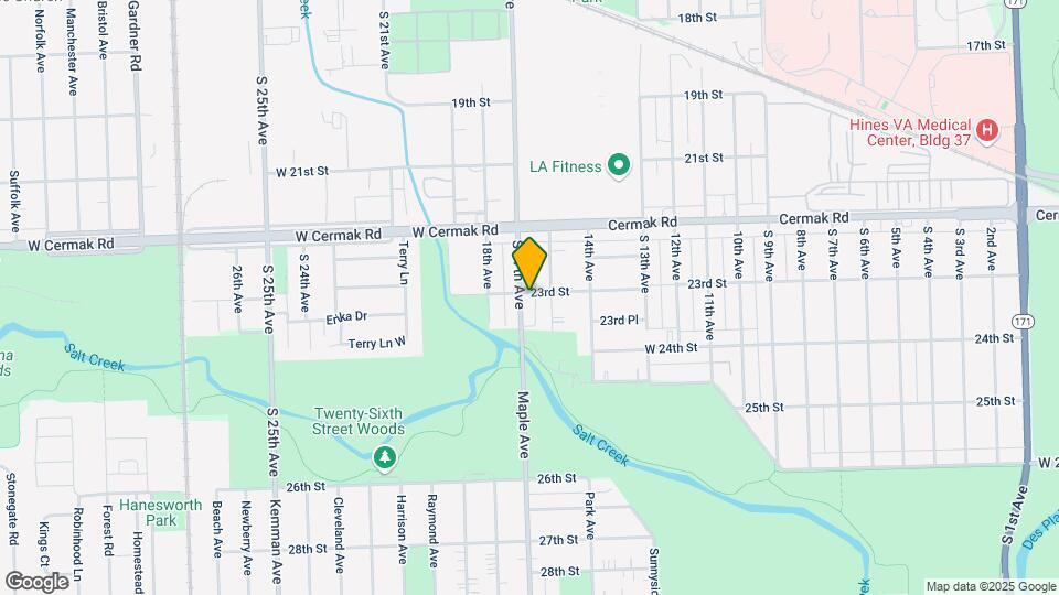 2301 S 17th Ave Map and Location Details