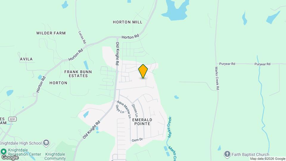 1101 Lily Lavender Ln Map and Location Details