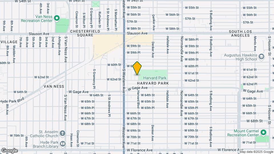 6137 Harvard Blvd Map and Location Details