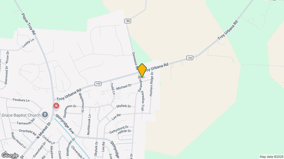 1501 Michael Dr Mapa y Detalles de la Ubicación