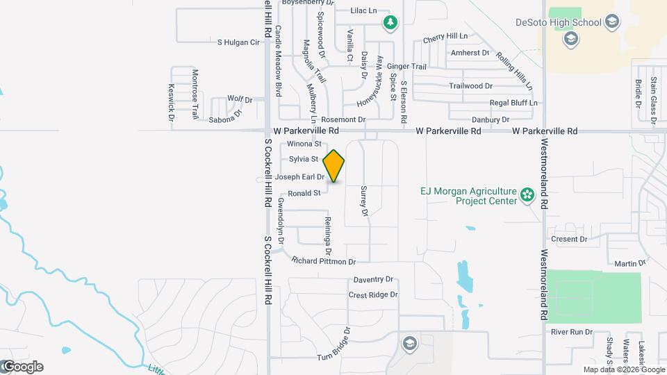 1012 Bessie Dr Map and Location Details