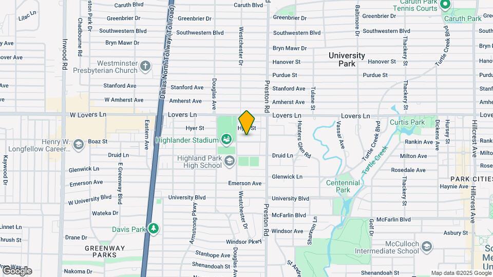 4138 Grassmere Ln Map and Location Details