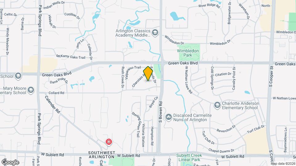 2606 Cloud Ct Map and Location Details