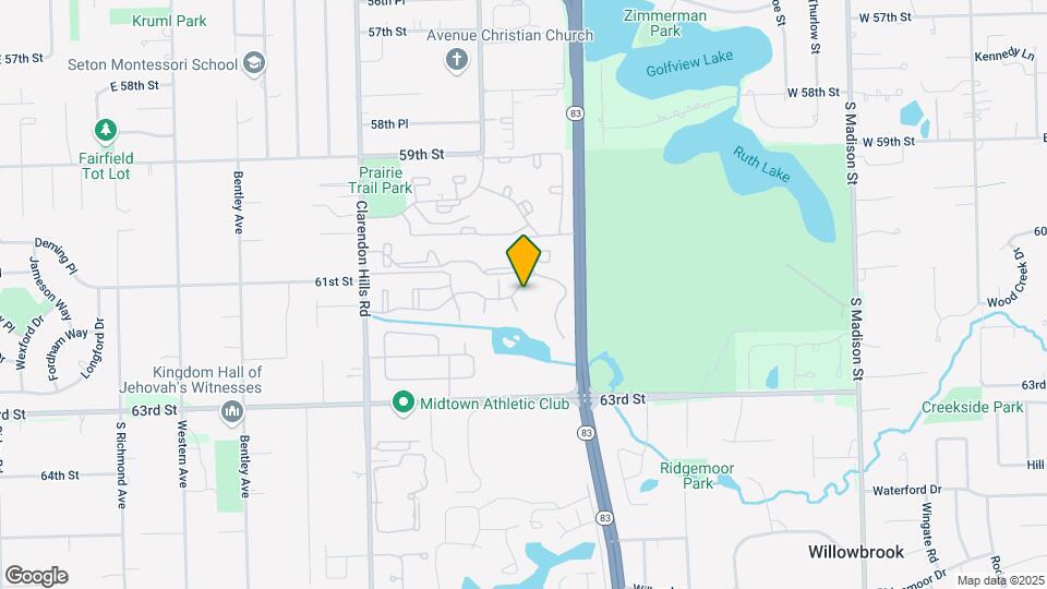 6137 Knoll Wood Rd Map and Location Details