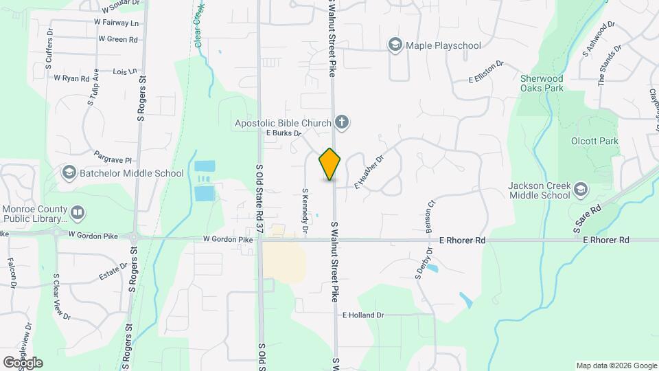 3531 S Burks Ct Map and Location Details