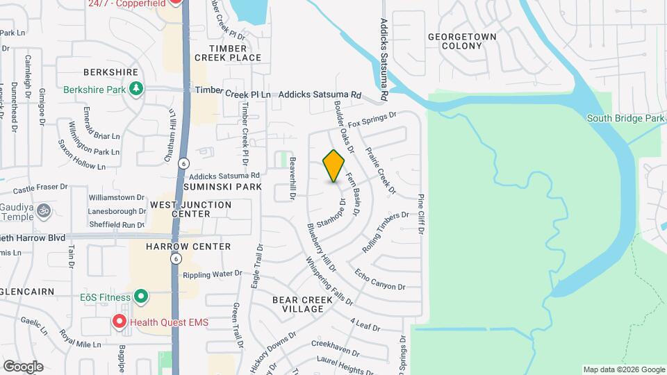 5111 Crystal Bay Dr Map and Location Details