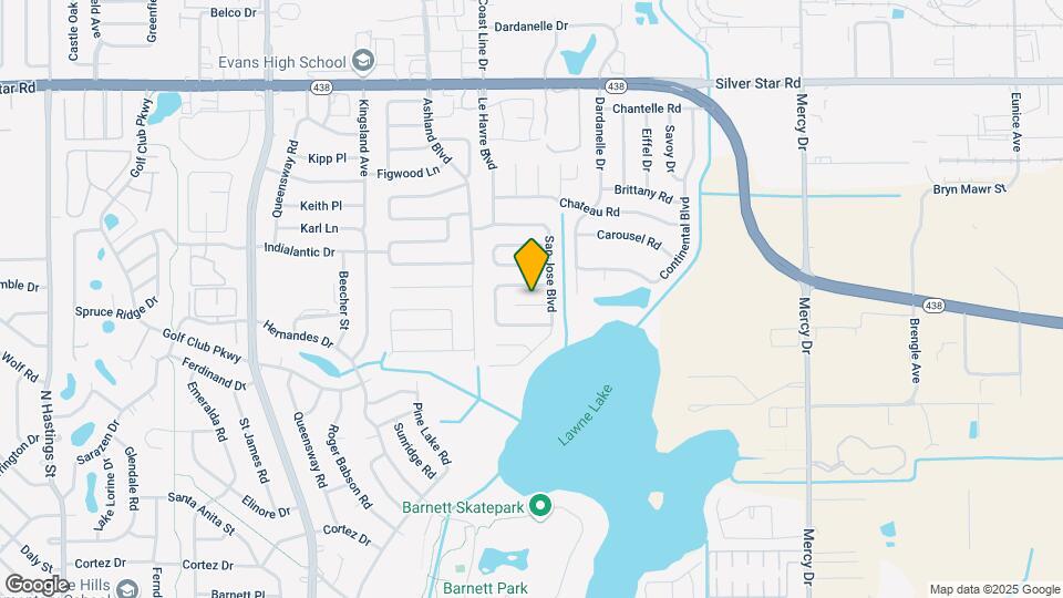 4527 Santa Cruz Ct Map and Location Details