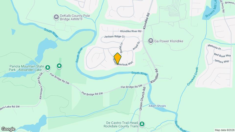 5014 River Overlook Way Mapa y Detalles de la Ubicación