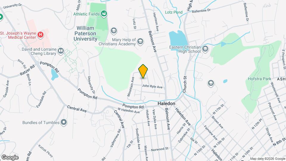 12 Woodside Ave Map and Location Details