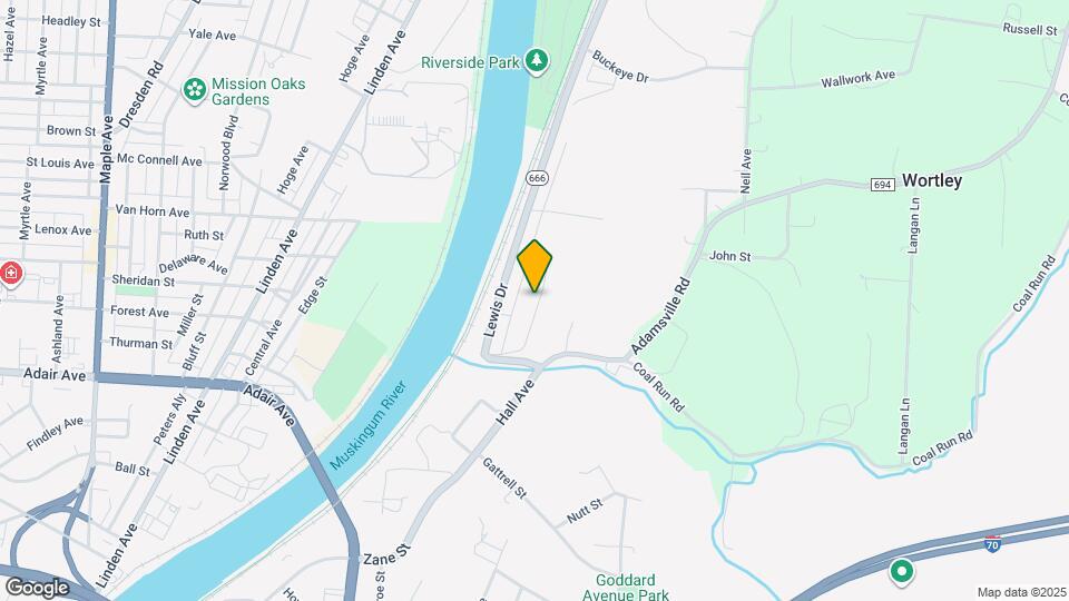 1423 Mitchell Ave Map and Location Details