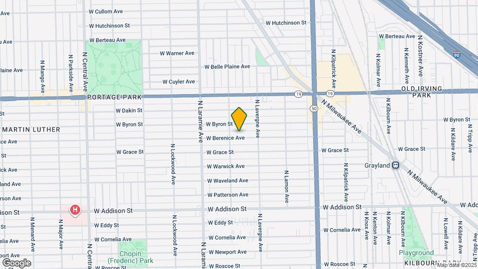 5040 W Berenice Ave Map and Location Details