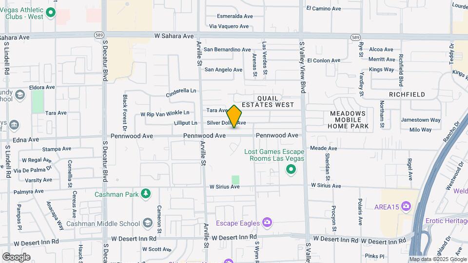 4220 Pennwood Ave Map and Location Details