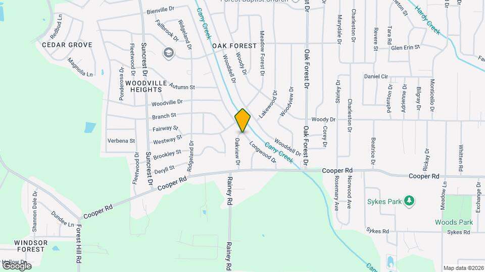 3207 Longwood Dr Map and Location Details