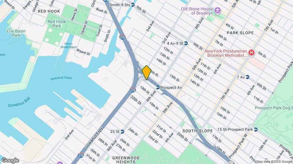 134 17th St Map and Location Details