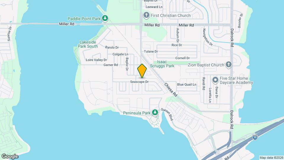 7313 Seascape Dr Map and Location Details